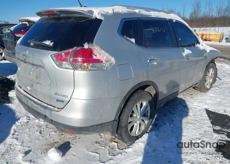 2014 Nissan Rogue Sv from USA, damaged, VIN 5N1AT2MV4EC870283